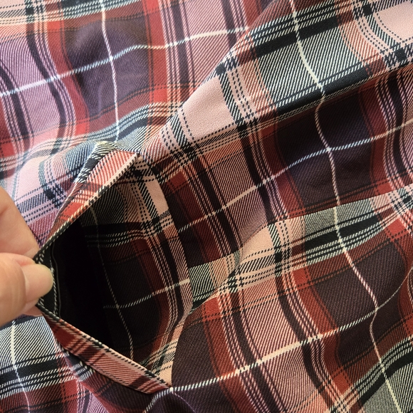 Torrid Plaid Blazer in Pink and Black - Picture 8 of 15